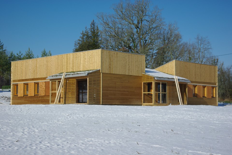 Gite Bioclimatique en bois claire