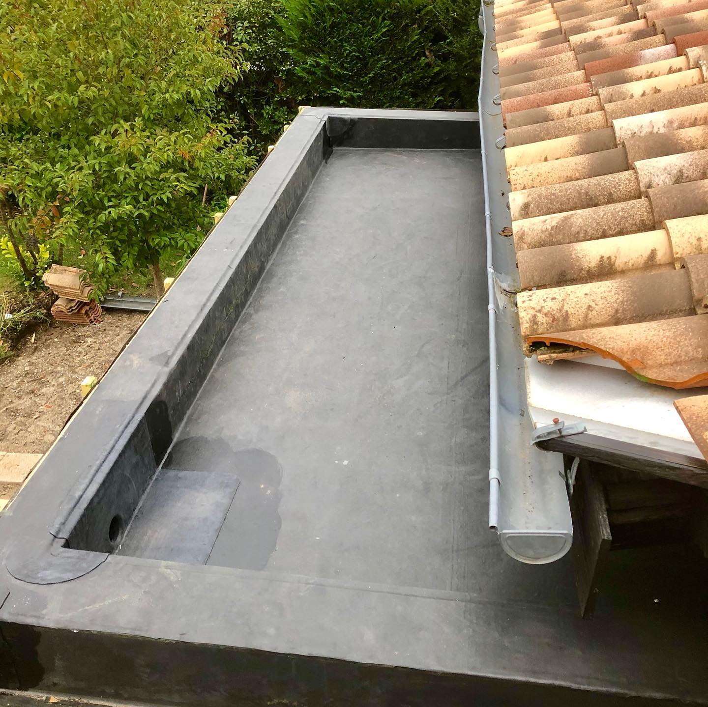 Etanchéité avec membrane EPDM
